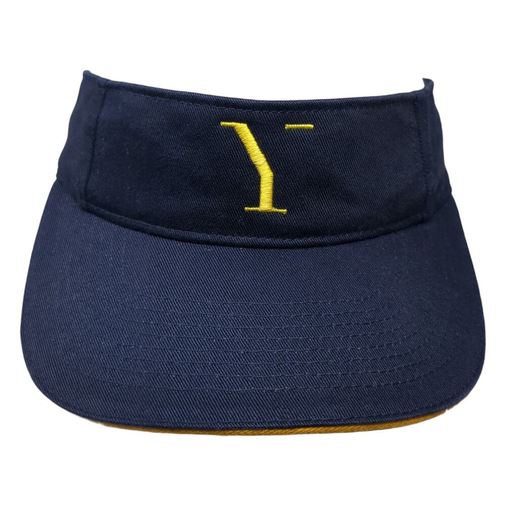 Fersten Worldwide Strapback Visor Hat Solid Blue … - image 1